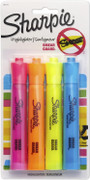 Major Accent Highlighter, Assorted, 4Pk. - 1 Pkg