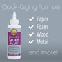 Aleene's Quick Dry Tacky Glue, Clear, 4 oz - 1 Pkg