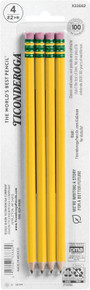 Ticonderoga Pencils, 4Ct. - 1 Pkg