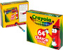 Crayons-Non Peggable, Assorted, 64Ct. - 1 Pkg