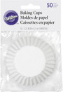 Jumbo Muffin Baking Cups, White, 2 1/4\" Dia - 1 Pkg