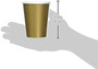 Solid Color Hot/Cold Cups, Glittering Gold, 9 oz - 1 Pkg