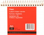 Spiral Index Card Ruled, 50Ct. 4X6\" - 1 Pkg