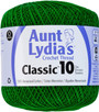 Aunt Lydia's Classic Crochet Thread, Myrtle Green, 350 Yds. - 3 Pkgs
