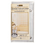 Deluxe Vinyl Shower Curtain Clear, Clear, 70\"X72\" - 1 Pkg