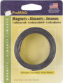 Magnetic Strip W/Adhesive Back, Black, .5X30\" - 1 Pkg