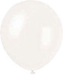 Metallic/Pearlized Balloons, Pearlized White, 12\" - 8 ct