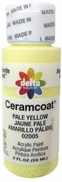Ceramcoat Acrylic Paint, Pale Yellow, 2 oz - 1 Pkg