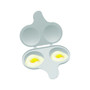 Nordic Ware Microwave Egg Poacher, White