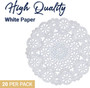 Royal Lace Doilies, White, 8\" - 1 Pkg