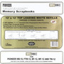Memory Book Refill, Scrapbook, Clear, 12\"X12\" - 1 Pkg