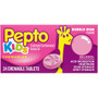 Children's Pepto Chewable Tablets Bubble Gum Flavor - 24 Tablets