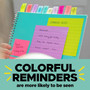 Post It Flags, Assorted, .5\" - 1 Pkg