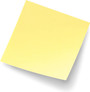 Post It Note Pad, Yellow, 3X3\" - 1 Pkg