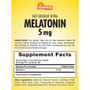 Sundance Vitamins Melatonin 5 mg Natural Berry Flavor - 60 Tablets