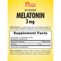 Sundance Vitamins Melatonin 3 mg Natural Berry Flavor - 60 Tablets