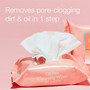 Neutrogena Oil-Free Cleansing Wipes Pink Grapefruit - 25 ct
