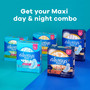 Always Maxi Pads with Flexi-Wings Size 3 Jumbo Pack Extra Long Super - 33 ct