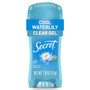 Secret Antiperspirant/Deodorant Clear Gel Waterlily - 2.6 oz