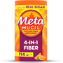 Meta Mucil 4 in 1 MultiHealth Fiber Supplement Powder Orange Smooth - 48.2 oz