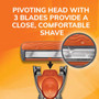 Bic Hybrid Advance 3 Shaver with 6 Refills