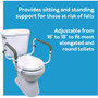 Carex Toilet Support Rail
