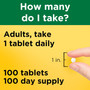 Nature Made Magnesium 250 mg Tablets - 100 ct