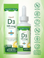 Nature's Truth D3 5000 IU Fast Acting Vitamin Supplement Liquid - 2 oz