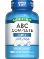 Nature's Truth ABC Complete Men's Multivitamin Mineral Supplement -100 Coated Caplets