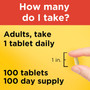 Nature Made Vitamin C 1000 mg Tablets - 100 ct