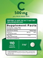 Nature's Truth C 500 mg - 110 Tablets