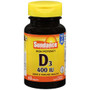 Sundance Vitamins High Potency D3 400 IU Vitamin Supplement - 60 Tablets