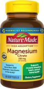 Nature Made Magnesium Citrate - 60 Softgels