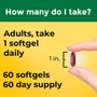 Nature Made Magnesium 400 mg Liquid Softgels High Potency - 60 ct