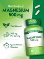 Nature's Truth Magnesium Oxide 500 mg Quick Release Capsules - 90 ct