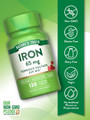Nature's Truth Iron 65 mg Ferrous Sulfate Coated Tablets - 120 ct