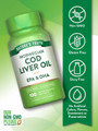 Nature's Truth Norwegian Cod Liver Oil Dietary Supplement - 100 Softgels