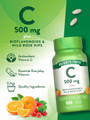 Nature's Truth C 500 mg Plus Bioflavonoids & Wild Rose Hips Vitamin Supplement - 100 Caplets