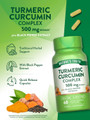 Nature's Truth Turmeric Curcumin Complex 500 mg plus Black Pepper Extract Quick Release Capsules - 60 ct