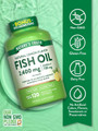 Nature's Truth Fish Oil 2,400 mg Quick Release Softgels Natural Lemon Flavor - 120 ct