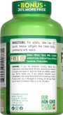 Nature's Truth Fish Oil 2,400 mg Quick Release Softgels Natural Lemon Flavor - 120 ct