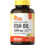 Sundance Vitamins Fish Oil 1200 mg /Omega-3 360 mg Natural Lemon Flavor - 90 Softgels
