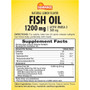 Sundance Vitamins Fish Oil 1200 mg /Omega-3 360 mg Natural Lemon Flavor - 90 Softgels
