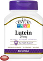 21st Century Lutein 20 mg Softgels - 60 ct