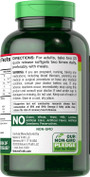 Nature's Truth Natural Lemon Flavor Fish Oil 1000 mg Quick Release Softgels - 250 Softgels