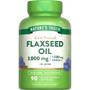 Nature's Truth Cold Pressed Flaxseed Oil 3,000 mg Quick Release Softgels - 90 ct