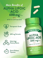 Nature's Truth Alpha Lipoic Acid 300 mg Plus Biotin Optimizer Quick Release Capsules - 60 ct