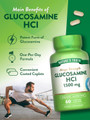 Nature' s Truth Joint Support Mega Strength Glucosamine 1500 mg Coated Caplets - 60 ct