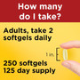 Nature Made Fish Oil 1000 mg - 250 Softgels