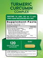 Nature's Truth Turmeric Curcumin Complex 500 mg Plus Black Pepper Extract - 120 Quick Release Capsules